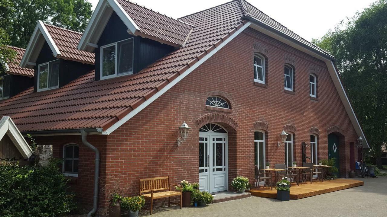 Pension Am Birkensee Detern Exterior foto